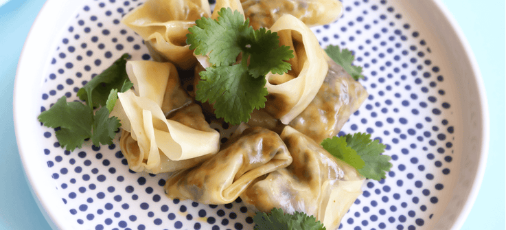 Steamed Vegetarian Dumplings