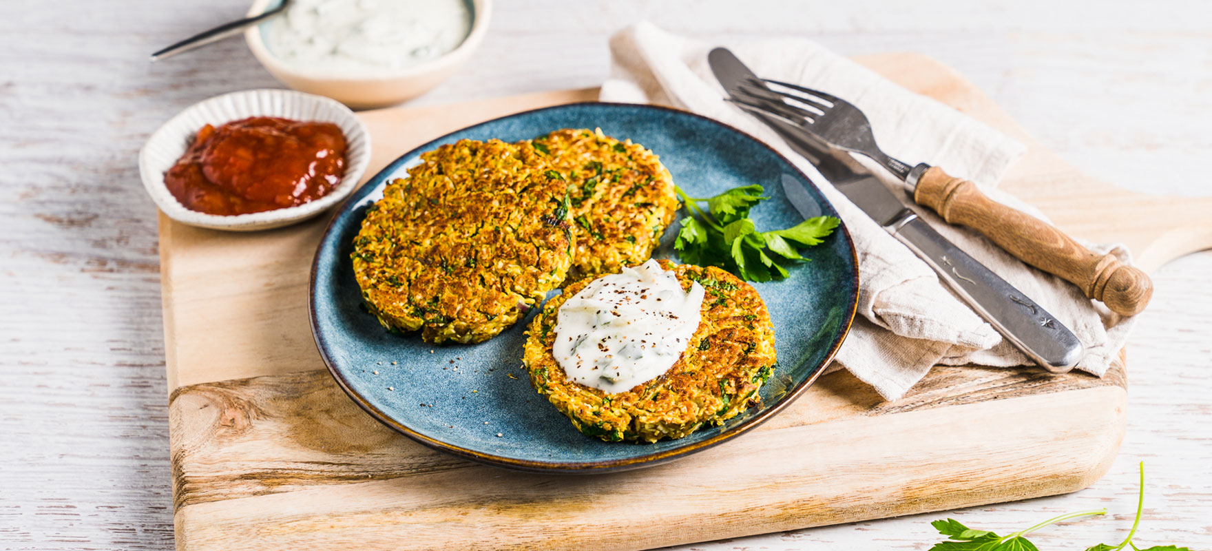 Cauliflower Fritters - Weet-bix