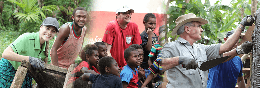 Award recipients help with development work in Vanuatu