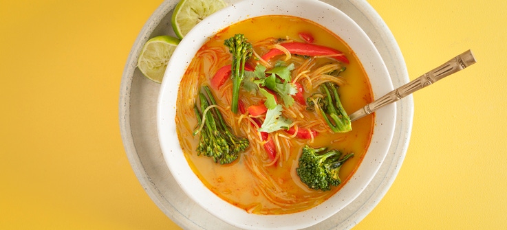 ซุปวุ้นเส้นแกงเหลือง