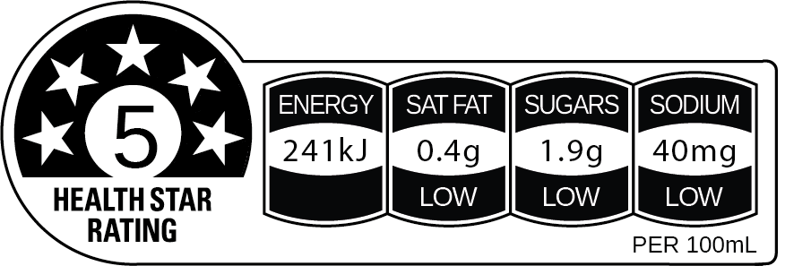 BaristaSoy 5 4-nutrients