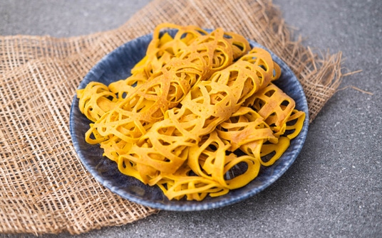 Roti Jala (Savory Lace Crepes)