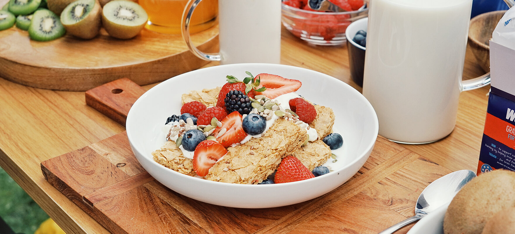 All Blacks Favourite - Weet-Bix™ Strawberries & Berries | Sanitarium Health Food Company