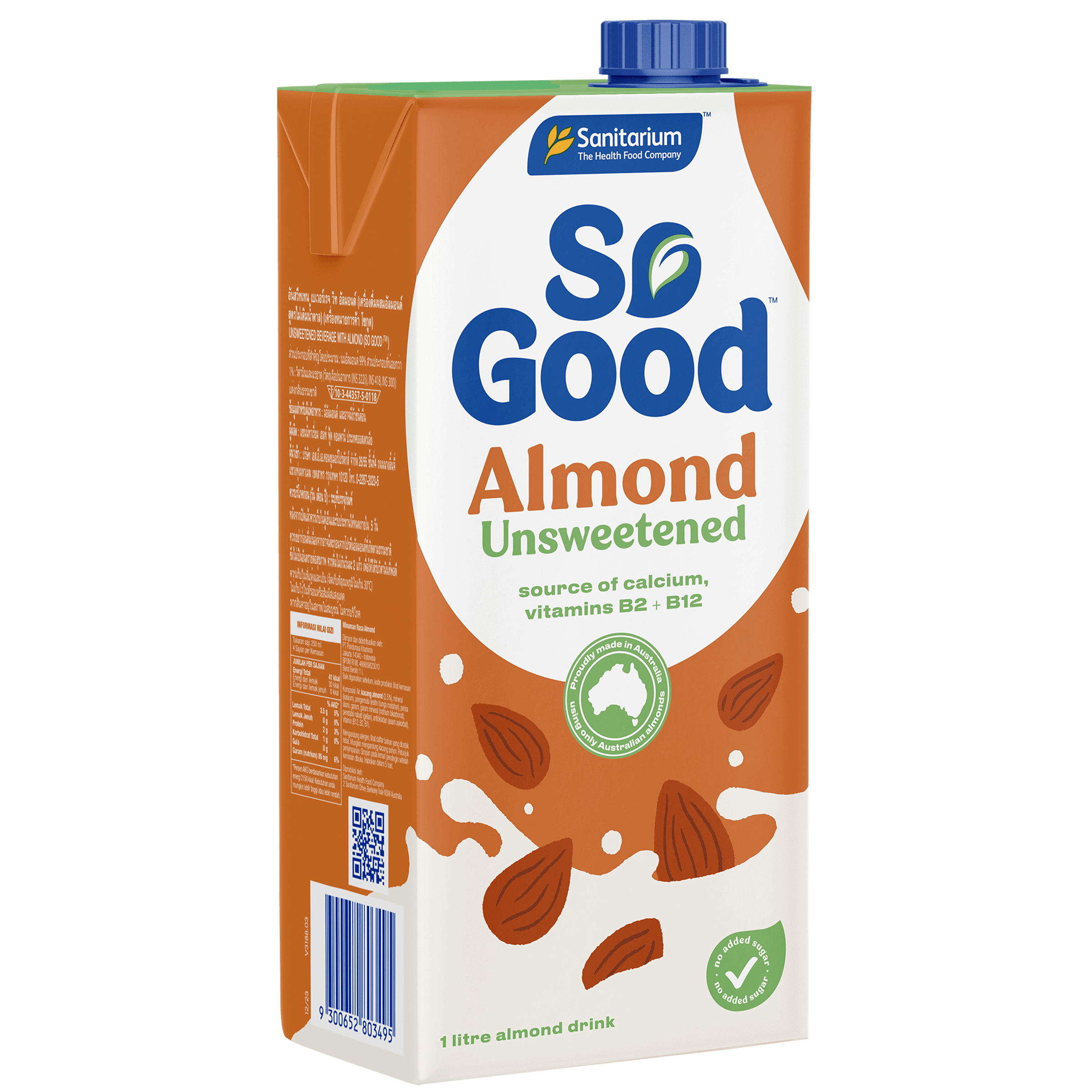So Good Almond Milk Unsweetened