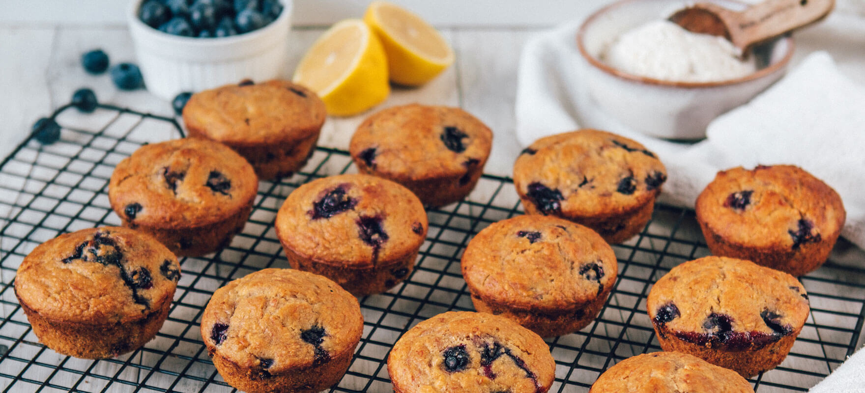 Blueberry Lemon Muffins - So Good Australia