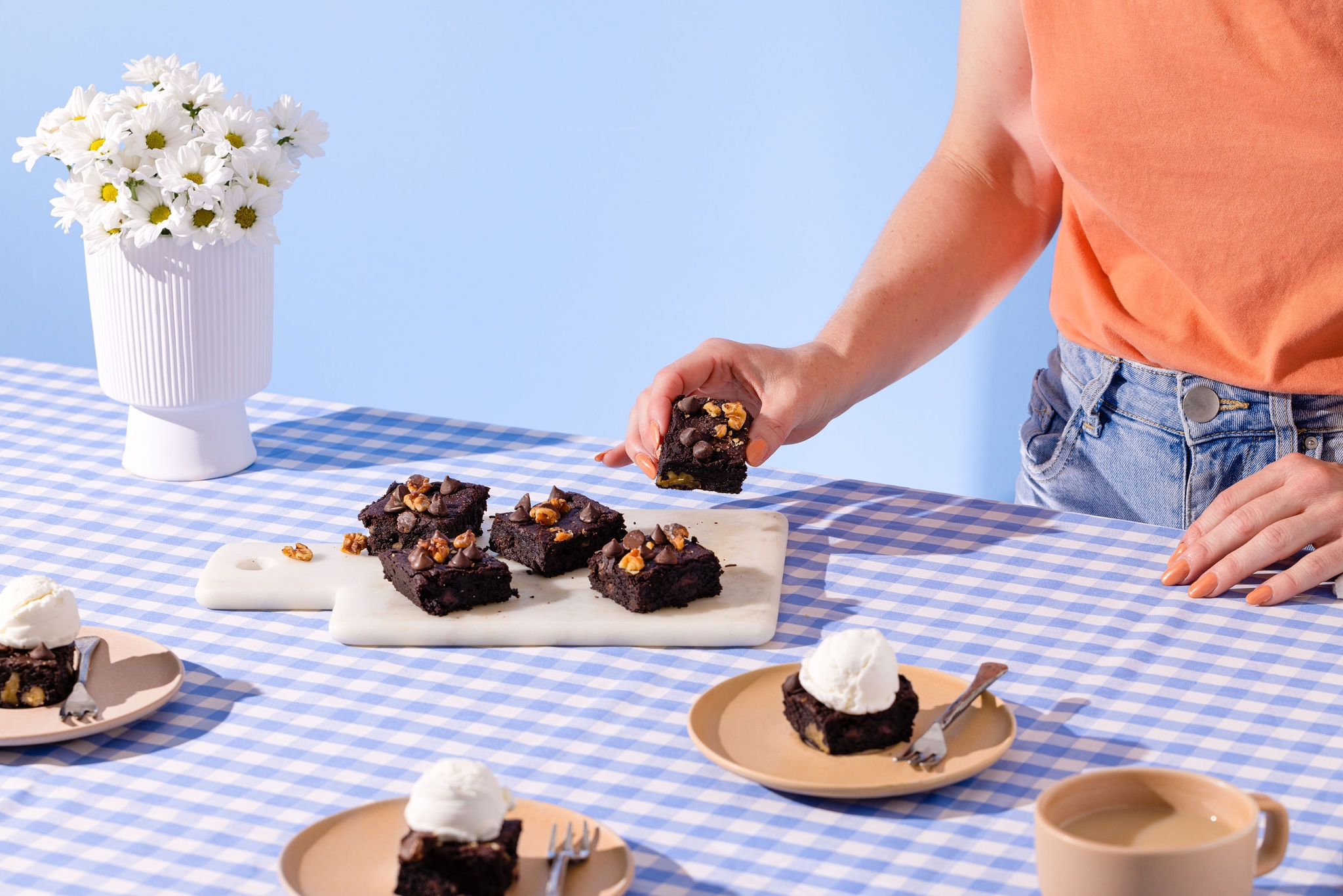 Sweet potato brownies
