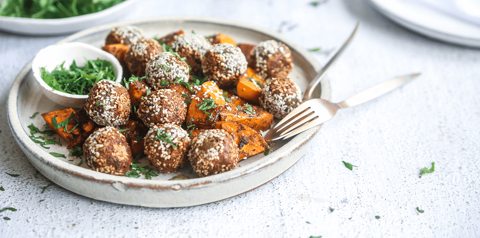 meatless meatballs