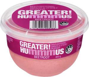 Greater! Hummmus Hummmus Beetroot