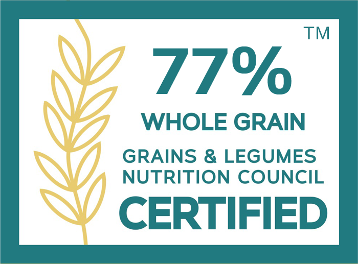 77% Whole Grain Certified