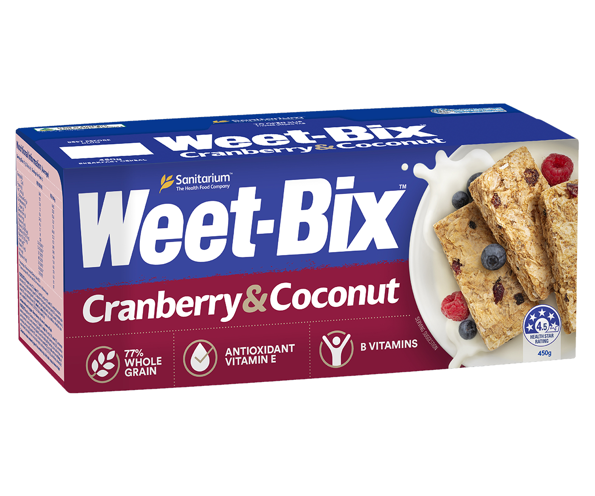 Weet-Bix Cranberry & Coconut