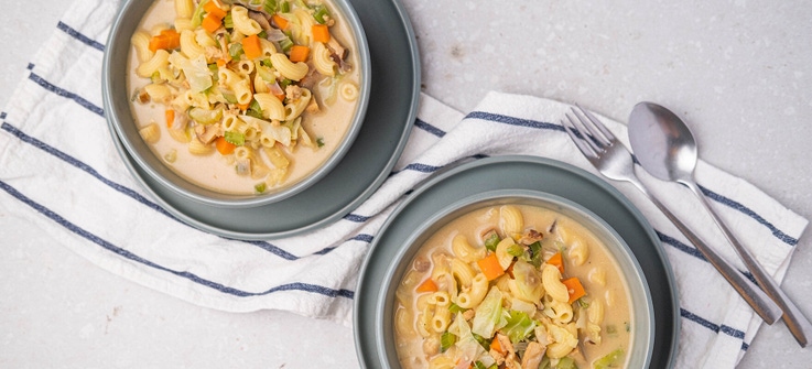 Sopas / Soupe de nouilles aux légumes