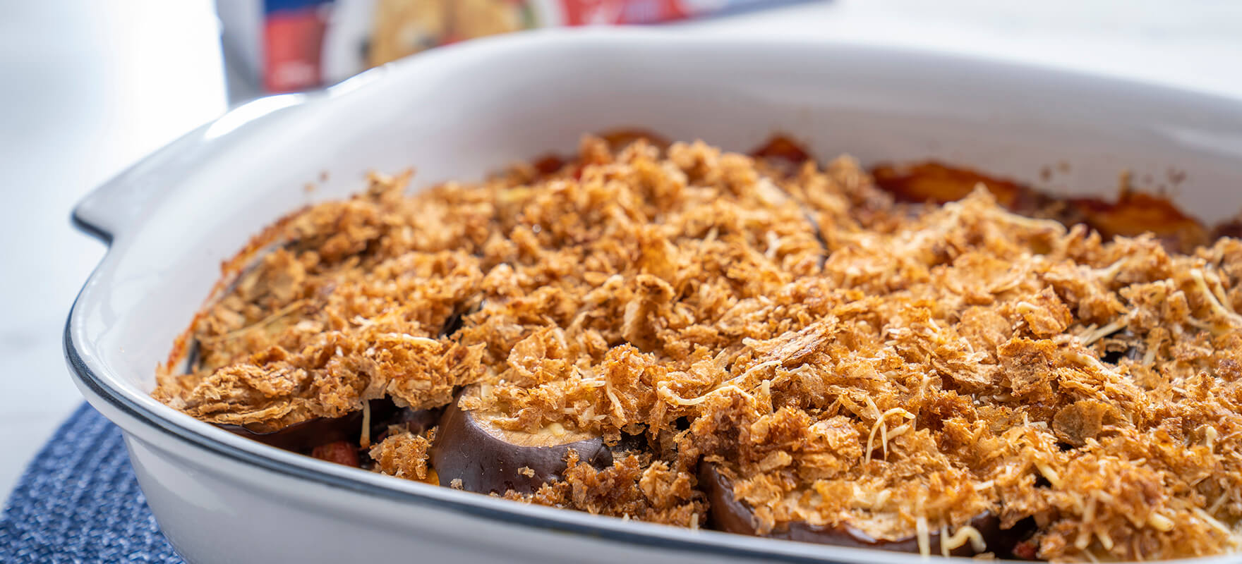 Mediterranean vegetable bake