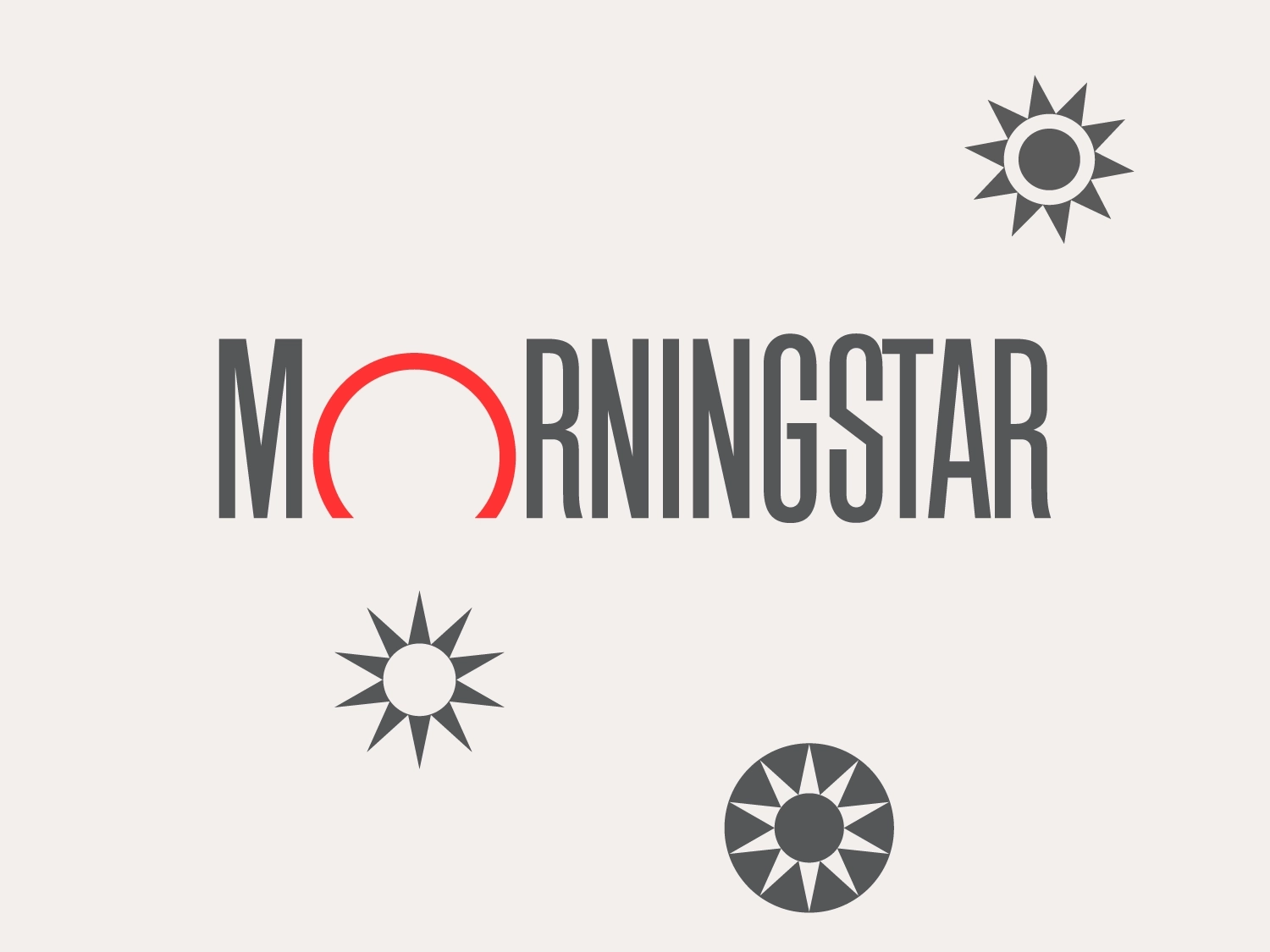 Updated Morningstar logo with the shape of the “O” suggesting a rising sun. 