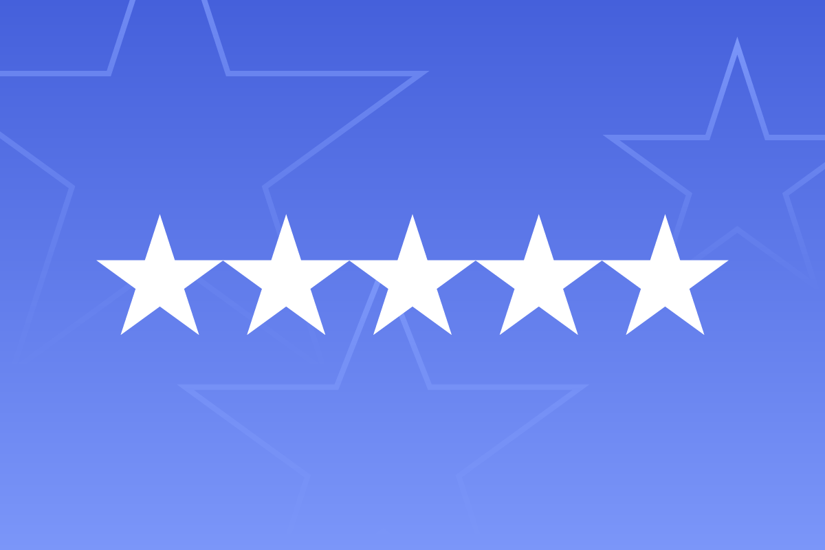 An illustration of five stars representing the Morningstar Rating for Funds.