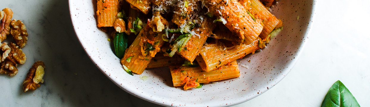 Sun-dried Tomato &amp; Walnut Pesto Pasta Recipe | Blackmores