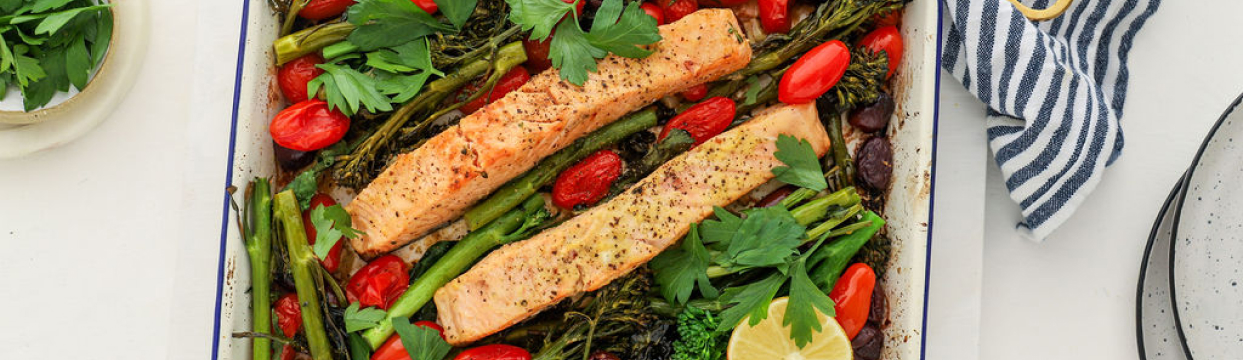 One Pan Sicilian Salmon Recipe | Blackmores