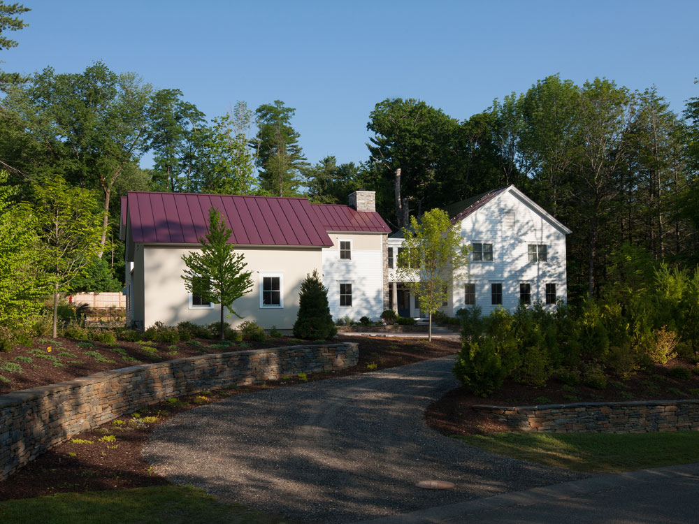 Exterior view of the whole Berkshire residence
