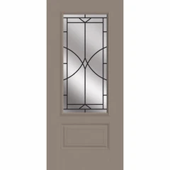 Fiberglass Entry Door with Glass