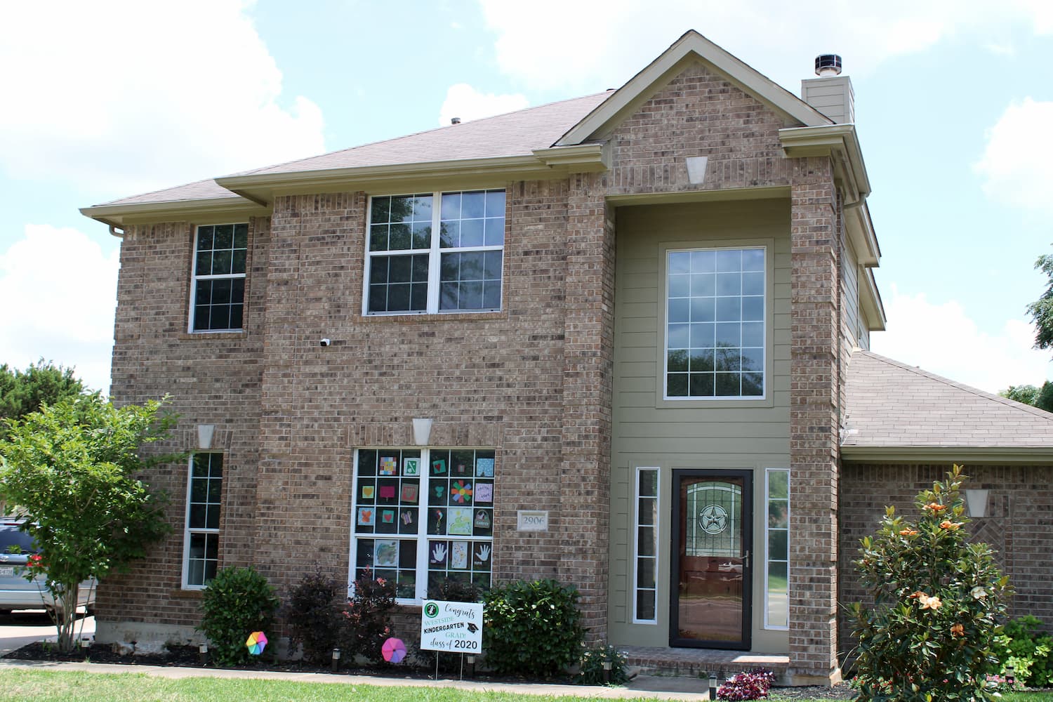 North Austin home with Pella replacement windows