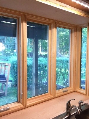 inside image of york home with a new bay window