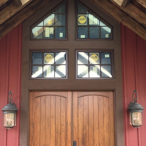 A beautiful entryway door in Pennsylvania