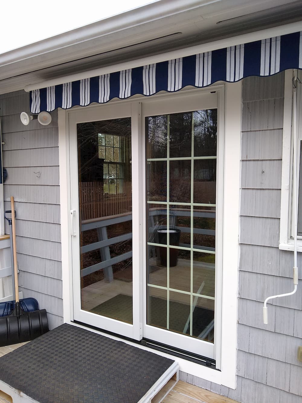 After view of new Pella patio doors in Pittsfield home