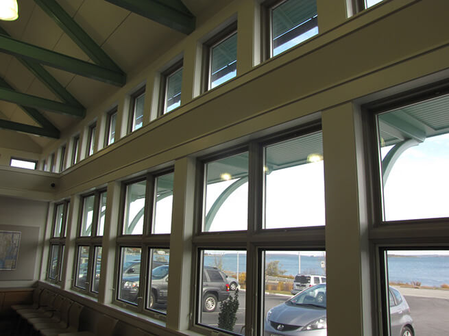 Interior view of Rhode Island Turnpike and Bridge Authority building