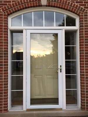 old drafty single entry door in Kildeer, IL