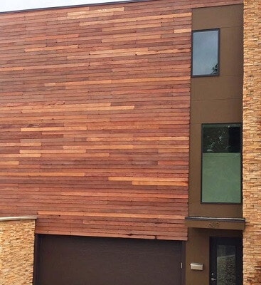 New Construction Featuring Wood Casement Windows