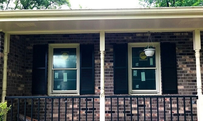 wood double-hung replacement windows in hopewell, va