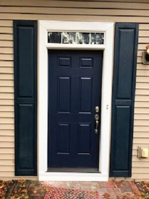 front image of state college home with new front and back entry doors