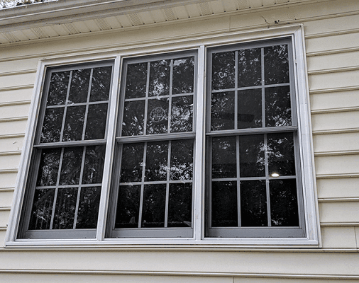 before image of virginia home with new windows