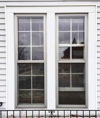 before image of window in columbus home