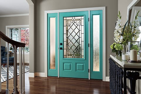 Feature the beautiful details in your entry door