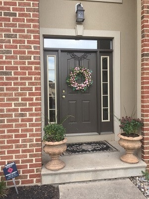 philadelphia home gets new fiberglass front entry door