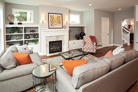 Integrate color in your existing home