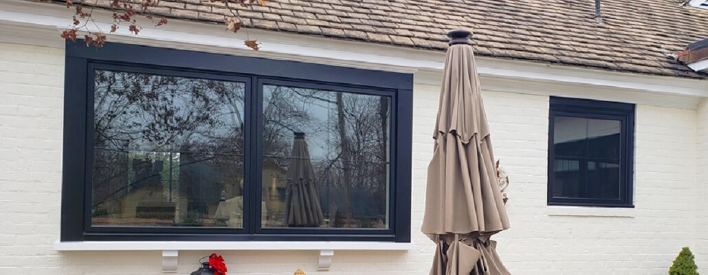 window image of virginia home with new windows and sliding patio door