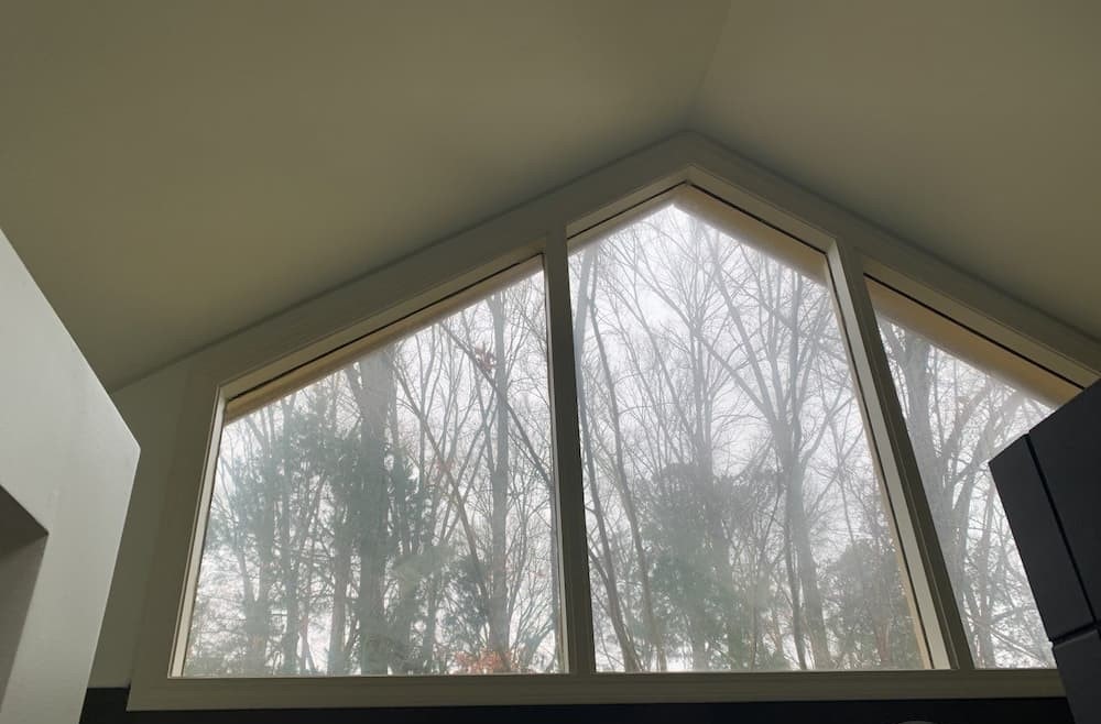 Picture windows before replacement