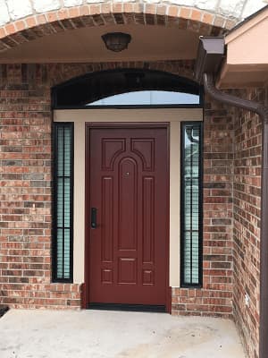 Affordable fiberglass entry doors