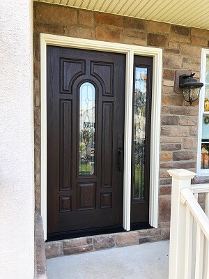 after image of fiberglass entry door for philadelphia home