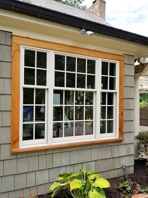 new wood double hung windows for cleveland home
