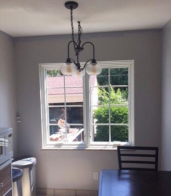 cleveland home gets new wood casement windows in dining room