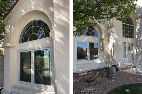 Window replacement in stucco