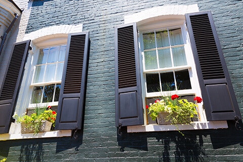 Repair or replace historic windows