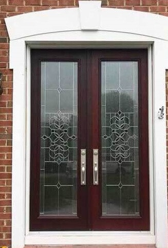 new double entry fiberglass door for philadelphia home