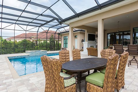 Florida patio ideas - pool enclosure
