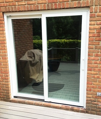 sliding patio door replacement after