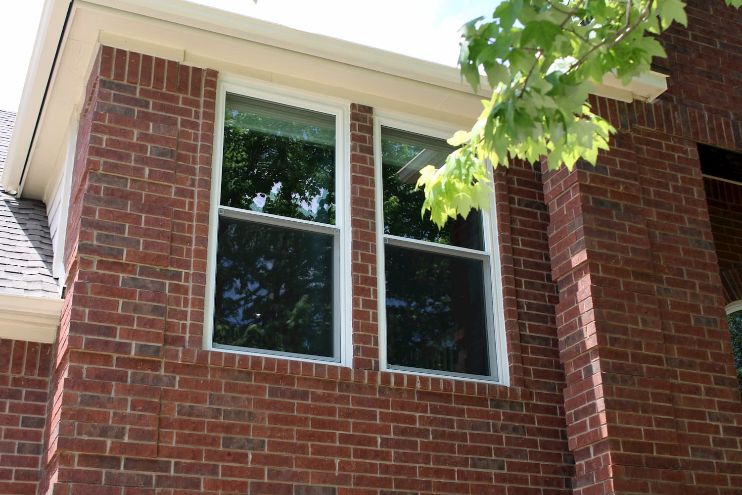 second floor brick cedar park home replacement pella 250 series windows