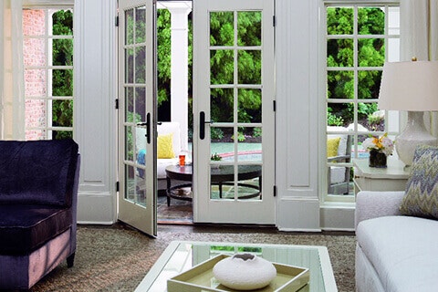 Convenience of French Doors