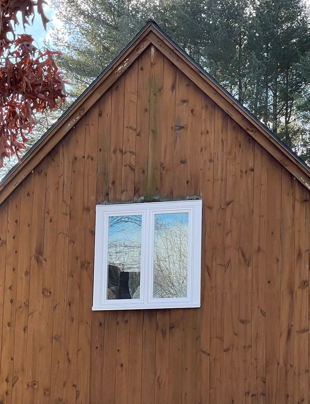 After photo of replacement vinyl windows